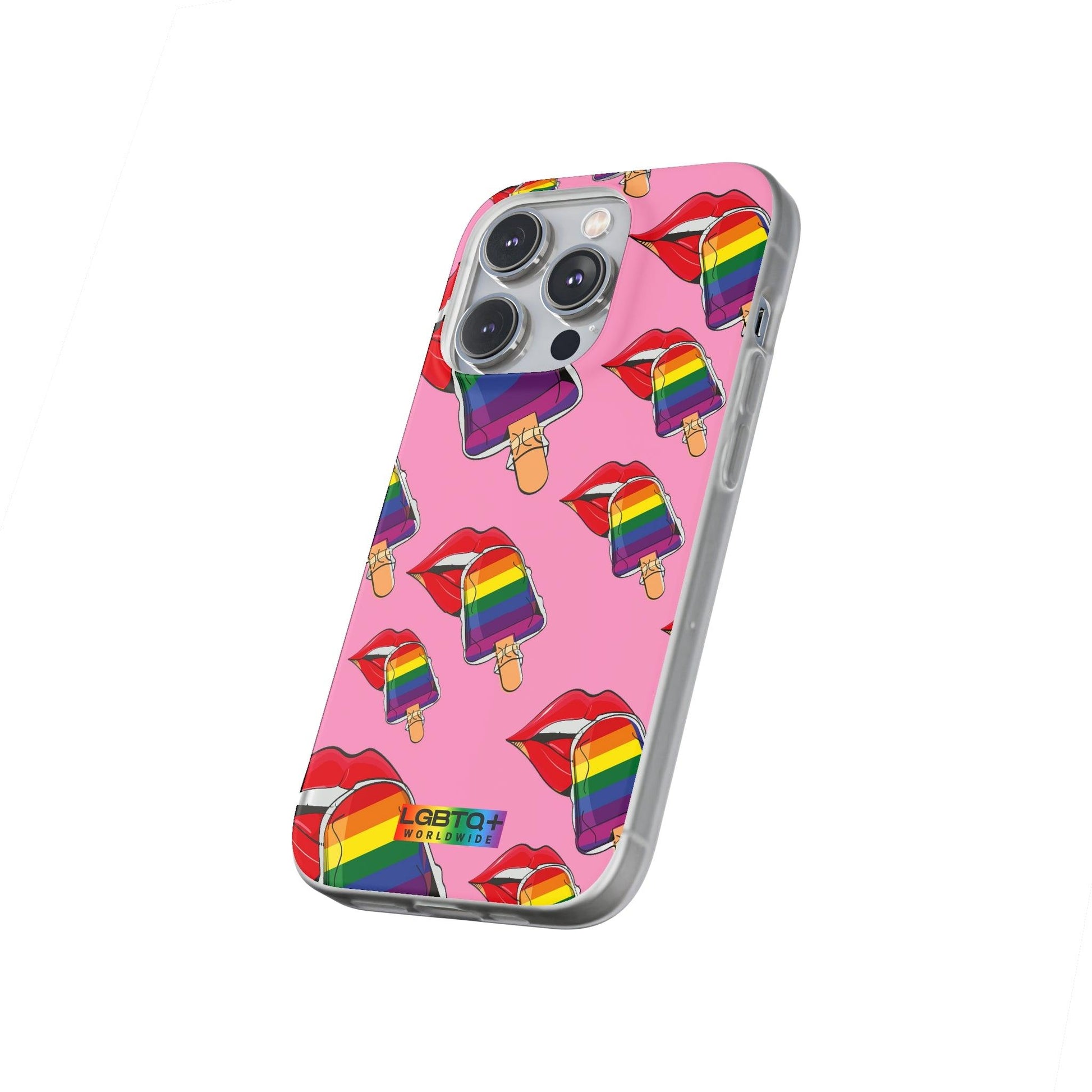 LGBTQWorldwide - ,,EIS" Flexible Handyhülle Accessories, Case, iPhone, iPhone Cases, Phone accessory, Phone Cases, Samsung Cases, silikon, Valentine's Day promotion lgbtq Bekleidung Accessoires unisex Zubehör