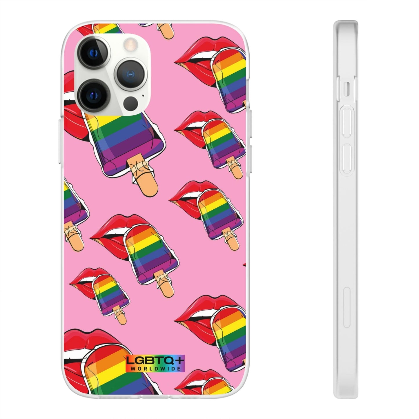 LGBTQWorldwide - ,,EIS" Flexible Handyhülle Accessories, Case, iPhone, iPhone Cases, Phone accessory, Phone Cases, Samsung Cases, silikon, Valentine's Day promotion lgbtq Bekleidung Accessoires unisex Zubehör