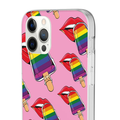 LGBTQWorldwide - ,,EIS" Flexible Handyhülle Accessories, Case, iPhone, iPhone Cases, Phone accessory, Phone Cases, Samsung Cases, silikon, Valentine's Day promotion lgbtq Bekleidung Accessoires unisex Zubehör