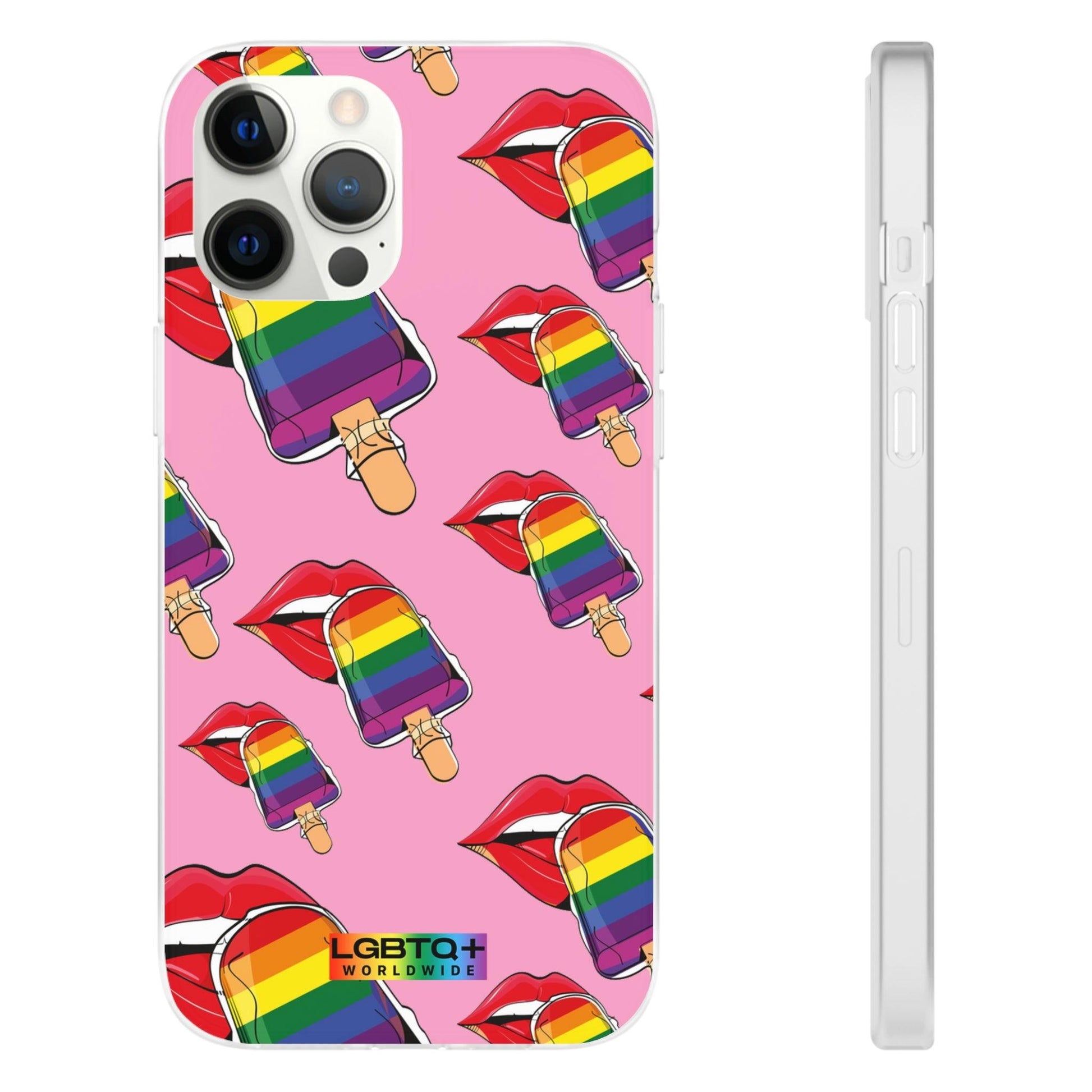 LGBTQWorldwide - ,,EIS" Flexible Handyhülle Accessories, Case, iPhone, iPhone Cases, Phone accessory, Phone Cases, Samsung Cases, silikon, Valentine's Day promotion lgbtq Bekleidung Accessoires unisex Zubehör