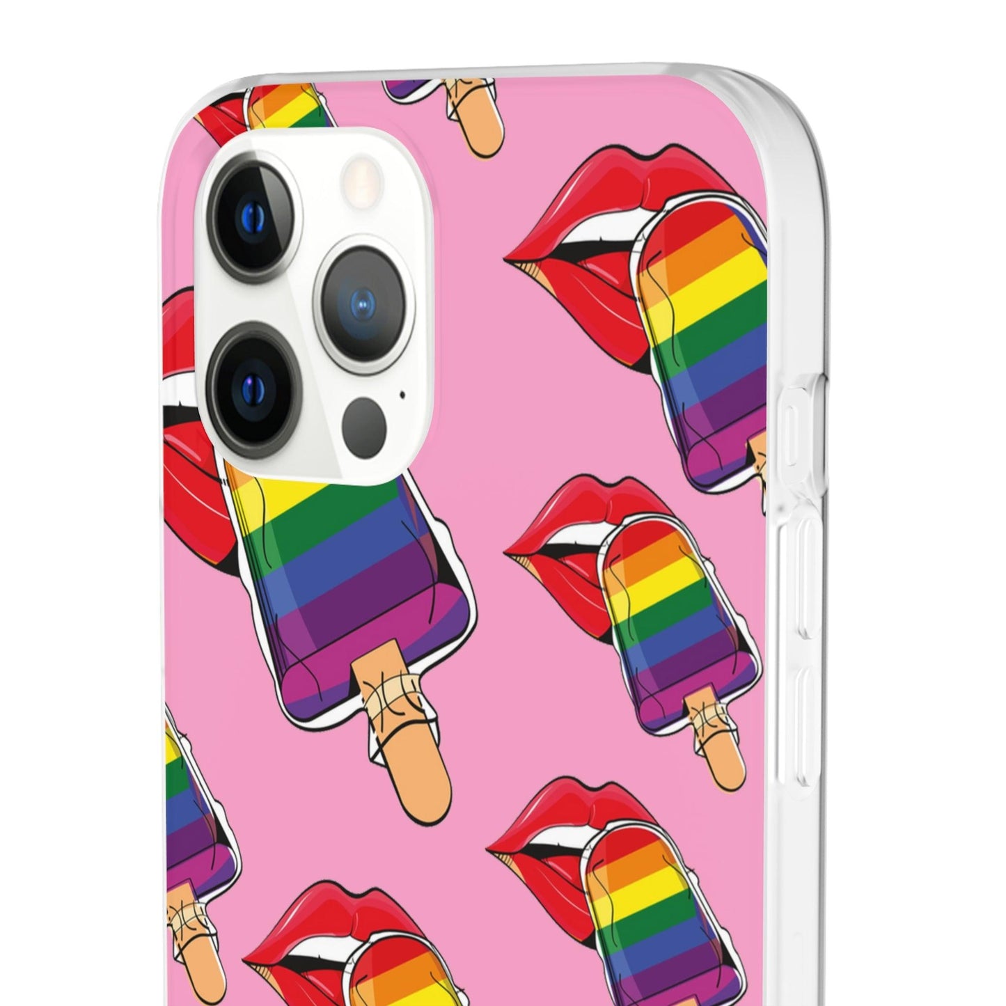 LGBTQWorldwide - ,,EIS" Flexible Handyhülle Accessories, Case, iPhone, iPhone Cases, Phone accessory, Phone Cases, Samsung Cases, silikon, Valentine's Day promotion lgbtq Bekleidung Accessoires unisex Zubehör