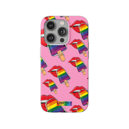 LGBTQWorldwide - ,,EIS" Flexible Handyhülle Accessories, Case, iPhone, iPhone Cases, Phone accessory, Phone Cases, Samsung Cases, silikon, Valentine's Day promotion lgbtq Bekleidung Accessoires unisex Zubehör