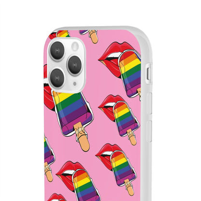 LGBTQWorldwide - ,,EIS" Flexible Handyhülle Accessories, Case, iPhone, iPhone Cases, Phone accessory, Phone Cases, Samsung Cases, silikon, Valentine's Day promotion lgbtq Bekleidung Accessoires unisex Zubehör