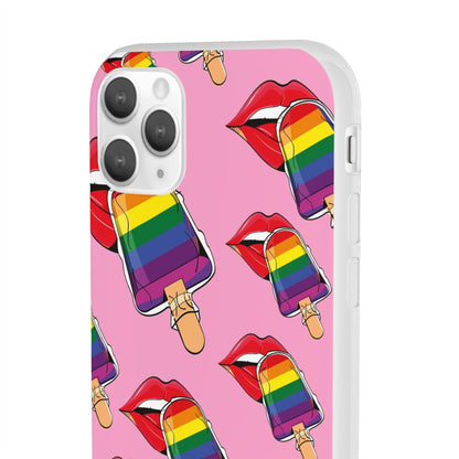 LGBTQWorldwide - ,,EIS" Flexible Handyhülle Accessories, Case, iPhone, iPhone Cases, Phone accessory, Phone Cases, Samsung Cases, silikon, Valentine's Day promotion lgbtq Bekleidung Accessoires unisex Zubehör