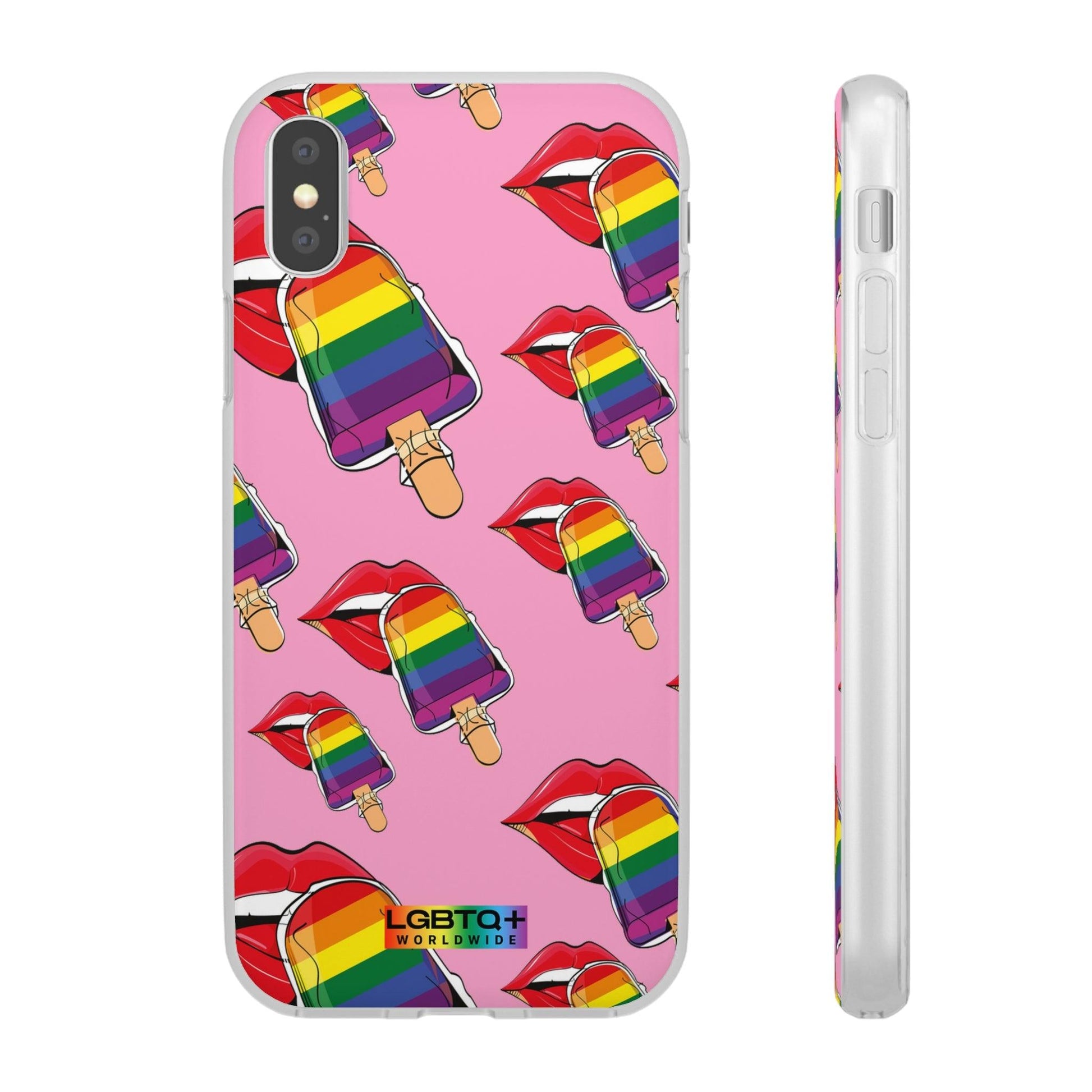 LGBTQWorldwide - ,,EIS" Flexible Handyhülle Accessories, Case, iPhone, iPhone Cases, Phone accessory, Phone Cases, Samsung Cases, silikon, Valentine's Day promotion lgbtq Bekleidung Accessoires unisex Zubehör