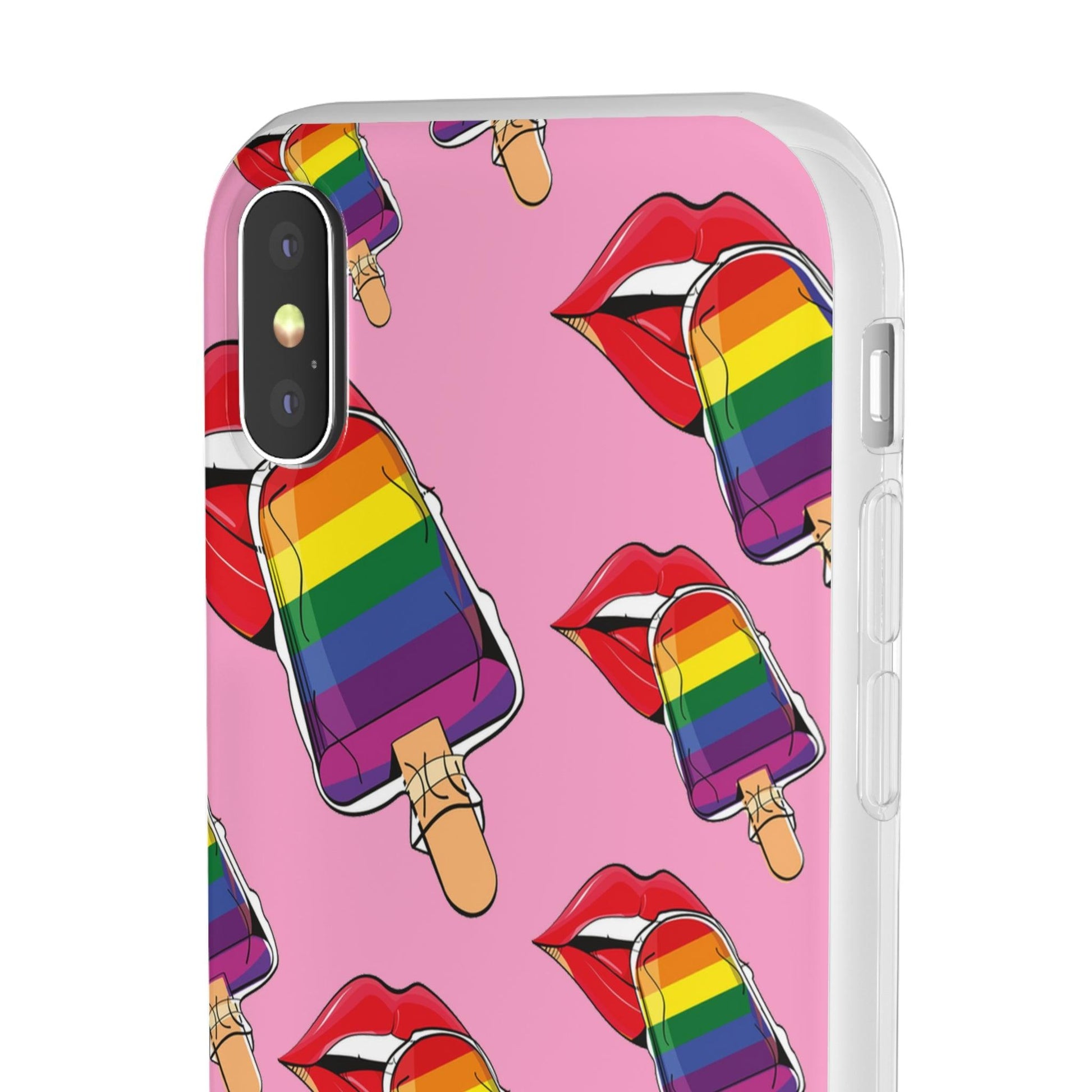 LGBTQWorldwide - ,,EIS" Flexible Handyhülle Accessories, Case, iPhone, iPhone Cases, Phone accessory, Phone Cases, Samsung Cases, silikon, Valentine's Day promotion lgbtq Bekleidung Accessoires unisex Zubehör