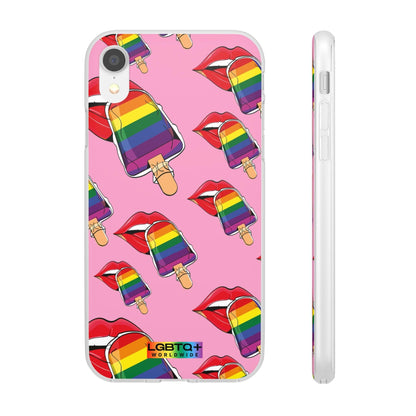 LGBTQWorldwide - ,,EIS" Flexible Handyhülle Accessories, Case, iPhone, iPhone Cases, Phone accessory, Phone Cases, Samsung Cases, silikon, Valentine's Day promotion lgbtq Bekleidung Accessoires unisex Zubehör