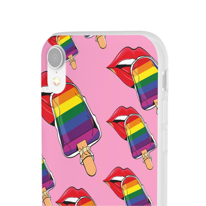 LGBTQWorldwide - ,,EIS" Flexible Handyhülle Accessories, Case, iPhone, iPhone Cases, Phone accessory, Phone Cases, Samsung Cases, silikon, Valentine's Day promotion lgbtq Bekleidung Accessoires unisex Zubehör