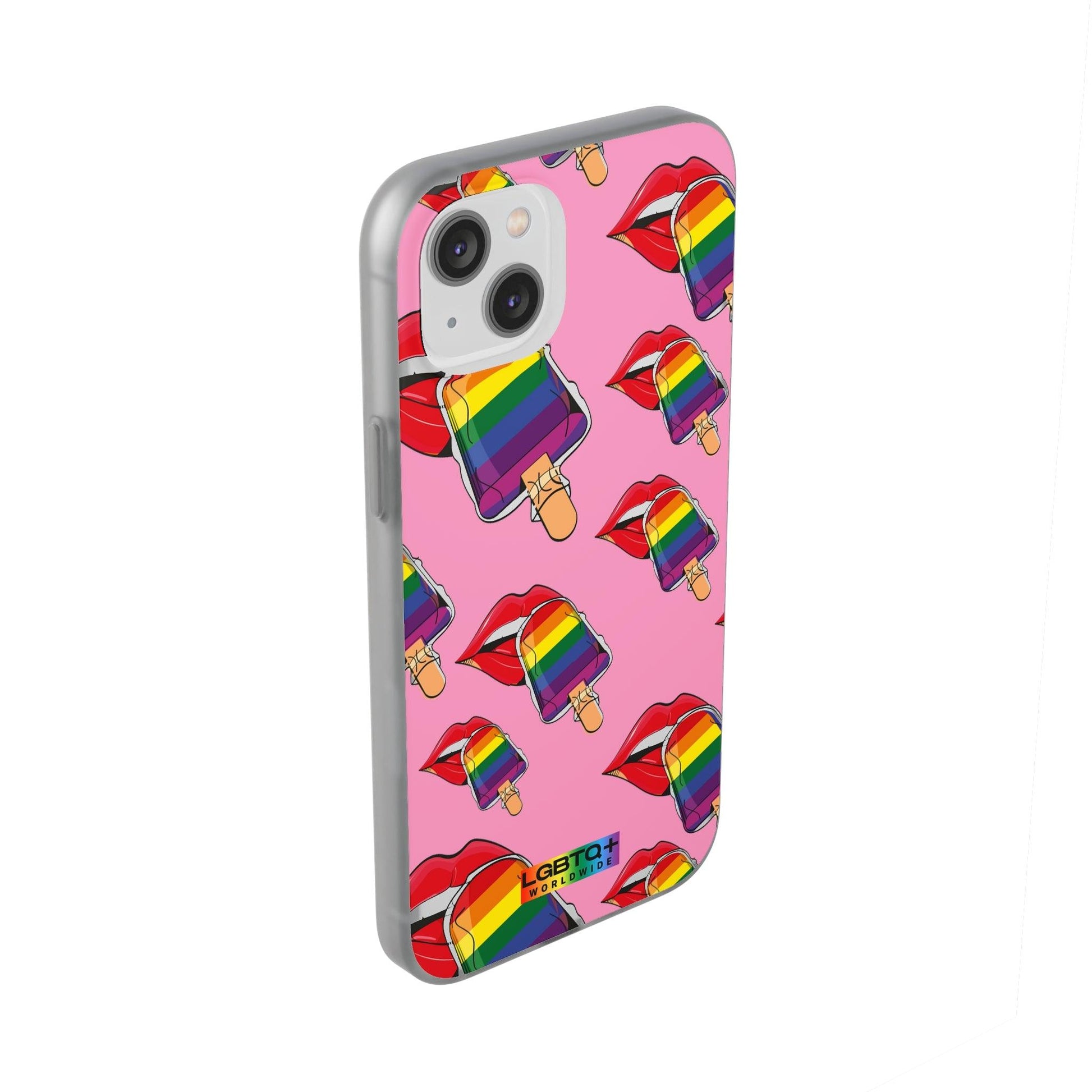 LGBTQWorldwide - ,,EIS" Flexible Handyhülle Accessories, Case, iPhone, iPhone Cases, Phone accessory, Phone Cases, Samsung Cases, silikon, Valentine's Day promotion lgbtq Bekleidung Accessoires unisex Zubehör