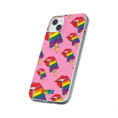 LGBTQWorldwide - ,,EIS" Flexible Handyhülle Accessories, Case, iPhone, iPhone Cases, Phone accessory, Phone Cases, Samsung Cases, silikon, Valentine's Day promotion lgbtq Bekleidung Accessoires unisex Zubehör