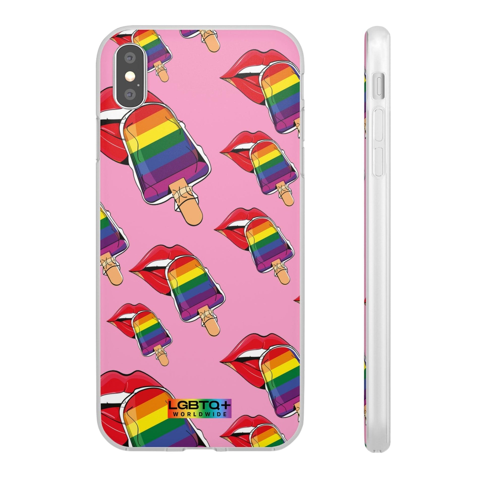 LGBTQWorldwide - ,,EIS" Flexible Handyhülle Accessories, Case, iPhone, iPhone Cases, Phone accessory, Phone Cases, Samsung Cases, silikon, Valentine's Day promotion lgbtq Bekleidung Accessoires unisex Zubehör