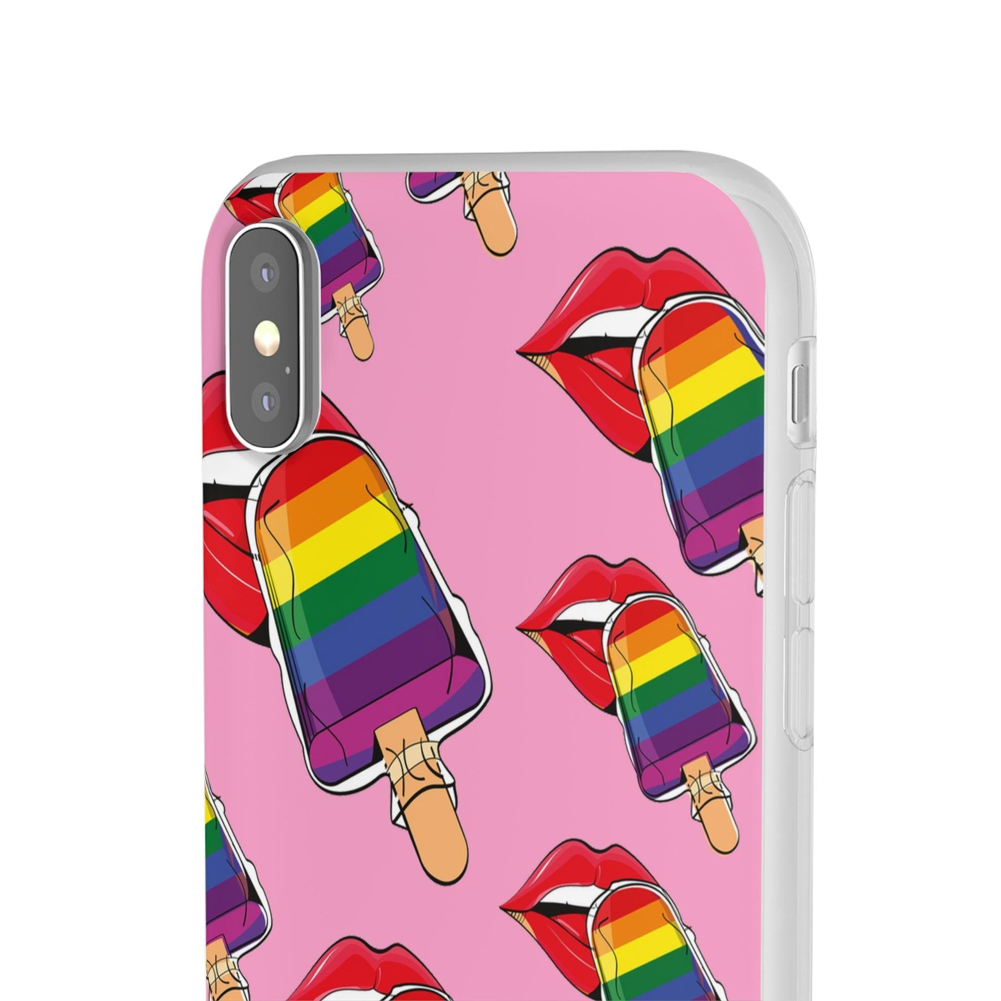 LGBTQWorldwide - ,,EIS" Flexible Handyhülle Accessories, Case, iPhone, iPhone Cases, Phone accessory, Phone Cases, Samsung Cases, silikon, Valentine's Day promotion lgbtq Bekleidung Accessoires unisex Zubehör