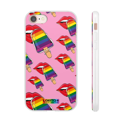 LGBTQWorldwide - ,,EIS" Flexible Handyhülle Accessories, Case, iPhone, iPhone Cases, Phone accessory, Phone Cases, Samsung Cases, silikon, Valentine's Day promotion lgbtq Bekleidung Accessoires unisex Zubehör