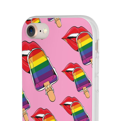 LGBTQWorldwide - ,,EIS" Flexible Handyhülle Accessories, Case, iPhone, iPhone Cases, Phone accessory, Phone Cases, Samsung Cases, silikon, Valentine's Day promotion lgbtq Bekleidung Accessoires unisex Zubehör