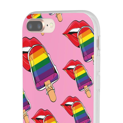 LGBTQWorldwide - ,,EIS" Flexible Handyhülle Accessories, Case, iPhone, iPhone Cases, Phone accessory, Phone Cases, Samsung Cases, silikon, Valentine's Day promotion lgbtq Bekleidung Accessoires unisex Zubehör