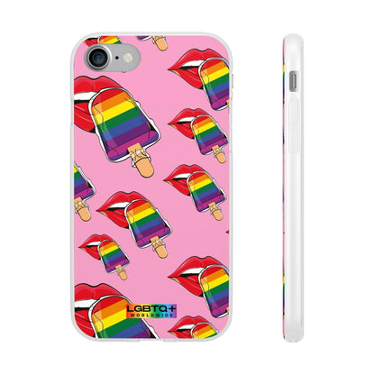 LGBTQWorldwide - ,,EIS" Flexible Handyhülle Accessories, Case, iPhone, iPhone Cases, Phone accessory, Phone Cases, Samsung Cases, silikon, Valentine's Day promotion lgbtq Bekleidung Accessoires unisex Zubehör