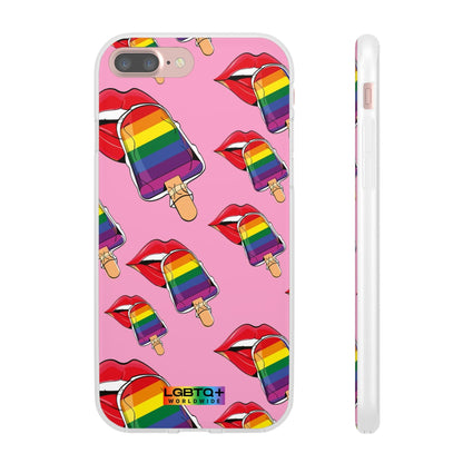 LGBTQWorldwide - ,,EIS" Flexible Handyhülle Accessories, Case, iPhone, iPhone Cases, Phone accessory, Phone Cases, Samsung Cases, silikon, Valentine's Day promotion lgbtq Bekleidung Accessoires unisex Zubehör