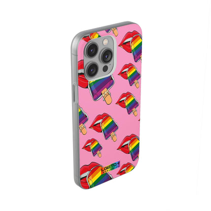 LGBTQWorldwide - ,,EIS" Flexible Handyhülle Accessories, Case, iPhone, iPhone Cases, Phone accessory, Phone Cases, Samsung Cases, silikon, Valentine's Day promotion lgbtq Bekleidung Accessoires unisex Zubehör