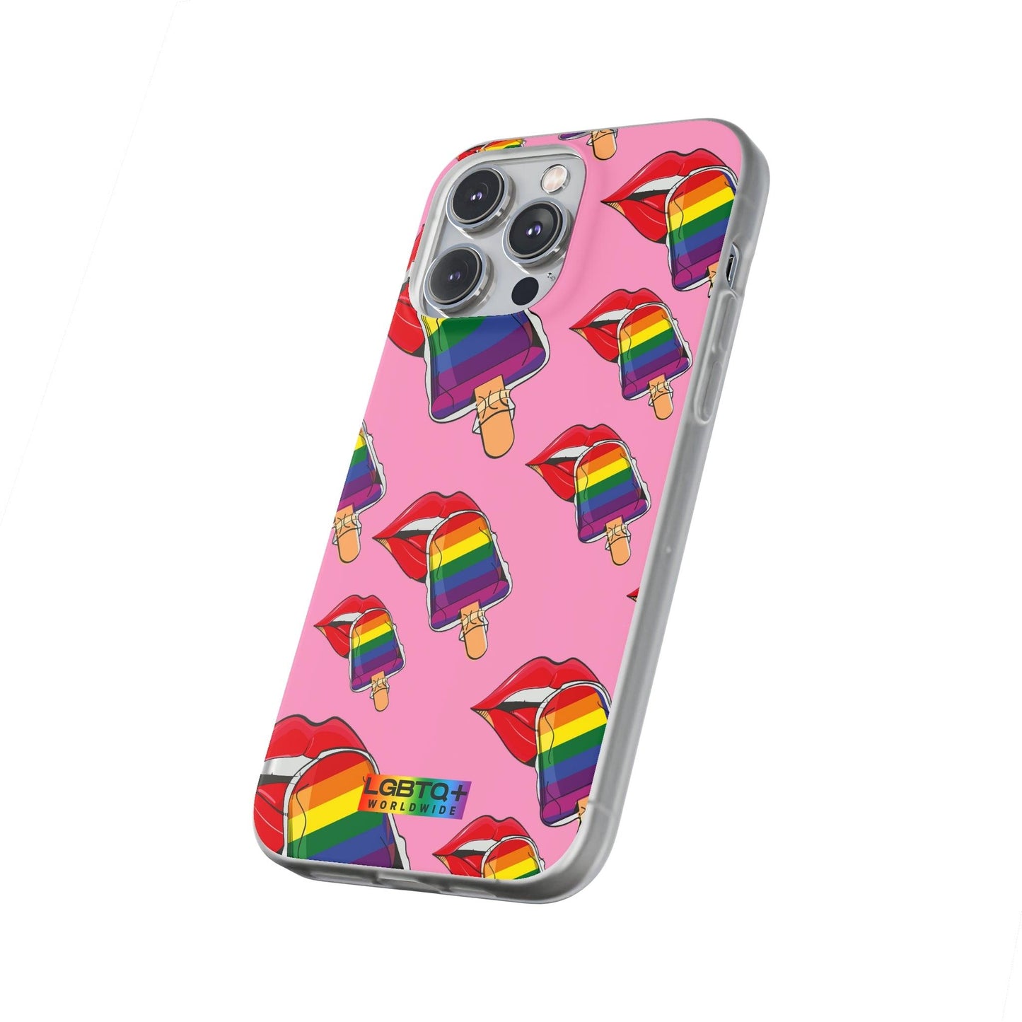 LGBTQWorldwide - ,,EIS" Flexible Handyhülle Accessories, Case, iPhone, iPhone Cases, Phone accessory, Phone Cases, Samsung Cases, silikon, Valentine's Day promotion lgbtq Bekleidung Accessoires unisex Zubehör