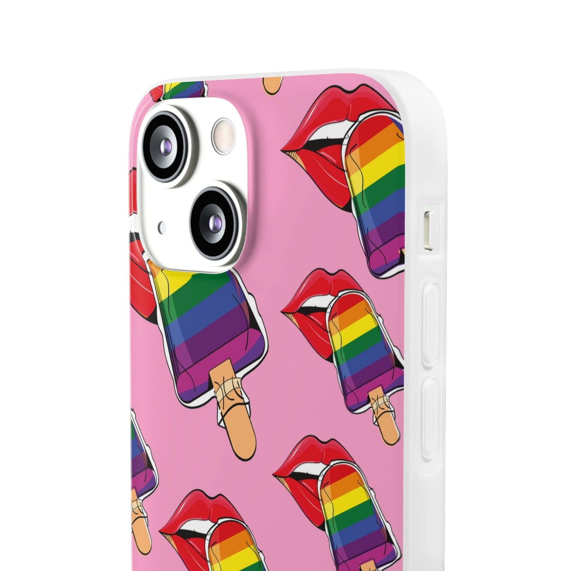 LGBTQWorldwide - ,,EIS" Flexible Handyhülle Accessories, Case, iPhone, iPhone Cases, Phone accessory, Phone Cases, Samsung Cases, silikon, Valentine's Day promotion lgbtq Bekleidung Accessoires unisex Zubehör