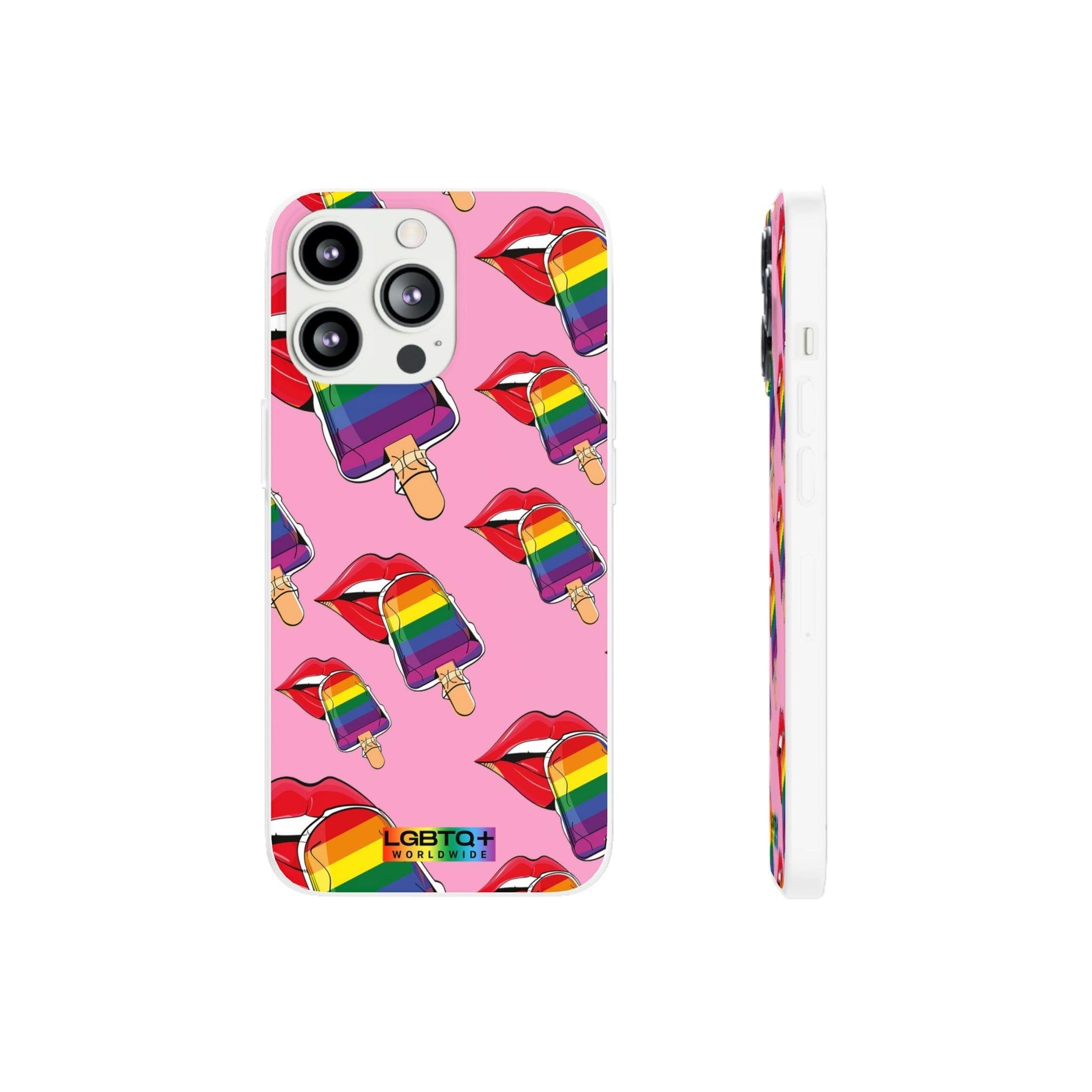 LGBTQWorldwide - ,,EIS" Flexible Handyhülle Accessories, Case, iPhone, iPhone Cases, Phone accessory, Phone Cases, Samsung Cases, silikon, Valentine's Day promotion lgbtq Bekleidung Accessoires unisex Zubehör