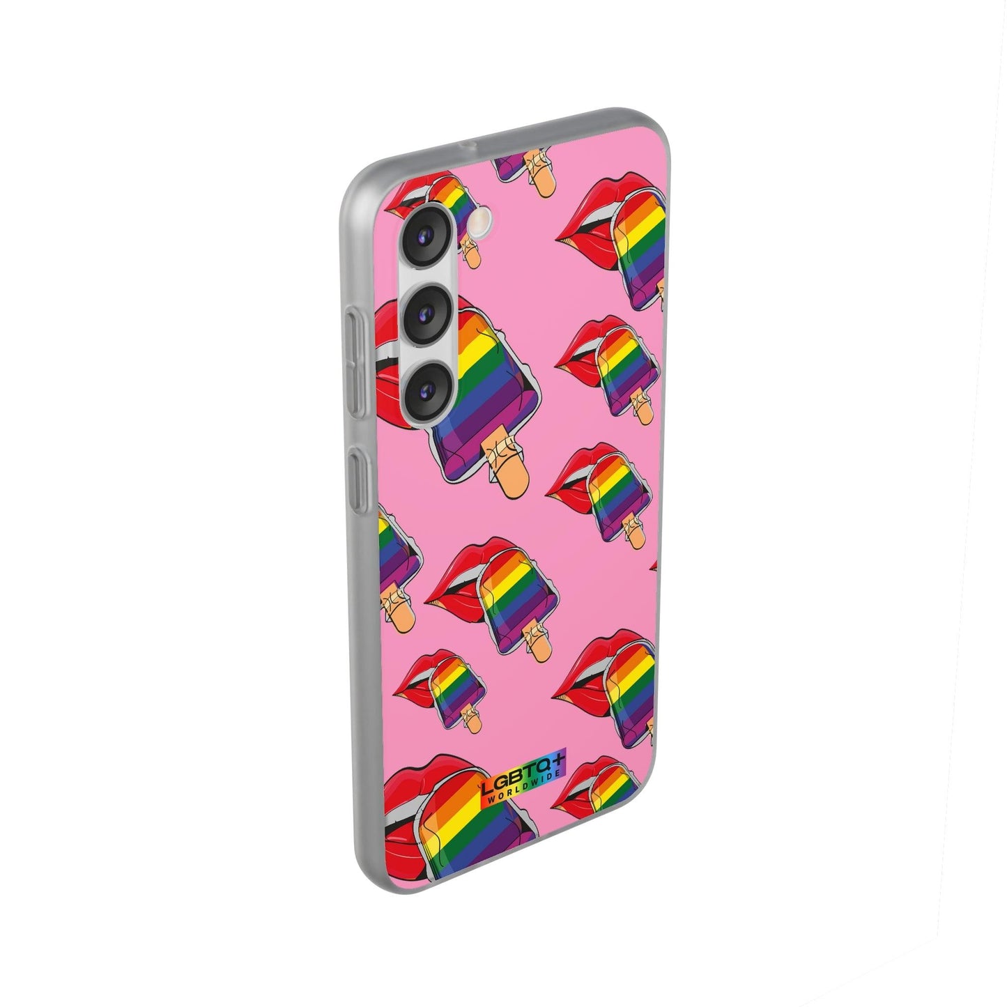 LGBTQWorldwide - ,,EIS" Flexible Handyhülle Accessories, Case, iPhone, iPhone Cases, Phone accessory, Phone Cases, Samsung Cases, silikon, Valentine's Day promotion lgbtq Bekleidung Accessoires unisex Zubehör