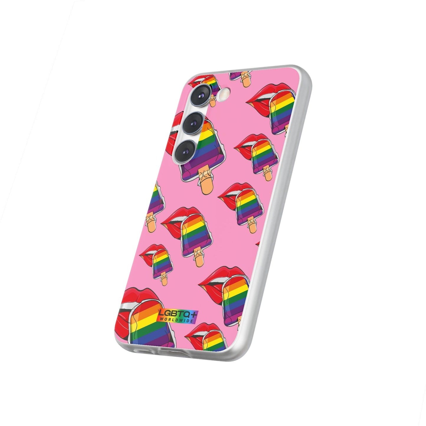 LGBTQWorldwide - ,,EIS" Flexible Handyhülle Accessories, Case, iPhone, iPhone Cases, Phone accessory, Phone Cases, Samsung Cases, silikon, Valentine's Day promotion lgbtq Bekleidung Accessoires unisex Zubehör