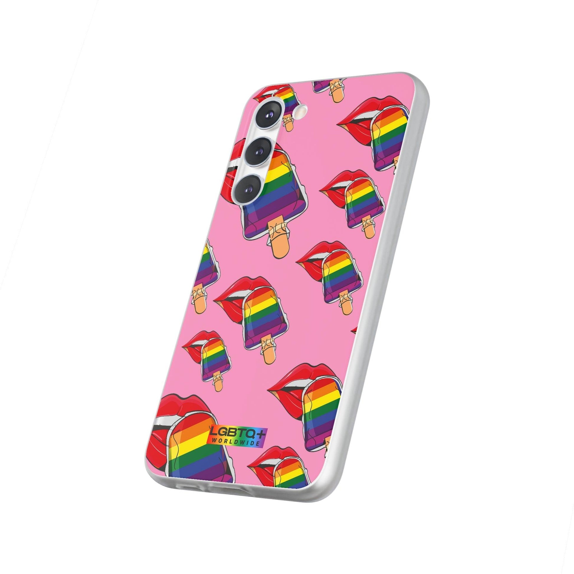 LGBTQWorldwide - ,,EIS" Flexible Handyhülle Accessories, Case, iPhone, iPhone Cases, Phone accessory, Phone Cases, Samsung Cases, silikon, Valentine's Day promotion lgbtq Bekleidung Accessoires unisex Zubehör