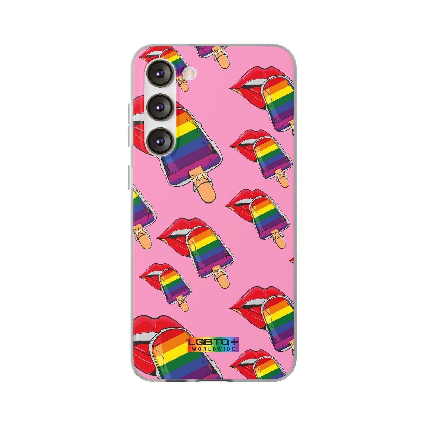 LGBTQWorldwide - ,,EIS" Flexible Handyhülle Accessories, Case, iPhone, iPhone Cases, Phone accessory, Phone Cases, Samsung Cases, silikon, Valentine's Day promotion lgbtq Bekleidung Accessoires unisex Zubehör