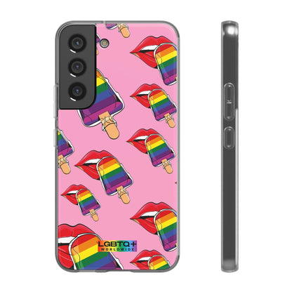 LGBTQWorldwide - ,,EIS" Flexible Handyhülle Accessories, Case, iPhone, iPhone Cases, Phone accessory, Phone Cases, Samsung Cases, silikon, Valentine's Day promotion lgbtq Bekleidung Accessoires unisex Zubehör