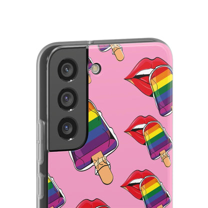 LGBTQWorldwide - ,,EIS" Flexible Handyhülle Accessories, Case, iPhone, iPhone Cases, Phone accessory, Phone Cases, Samsung Cases, silikon, Valentine's Day promotion lgbtq Bekleidung Accessoires unisex Zubehör