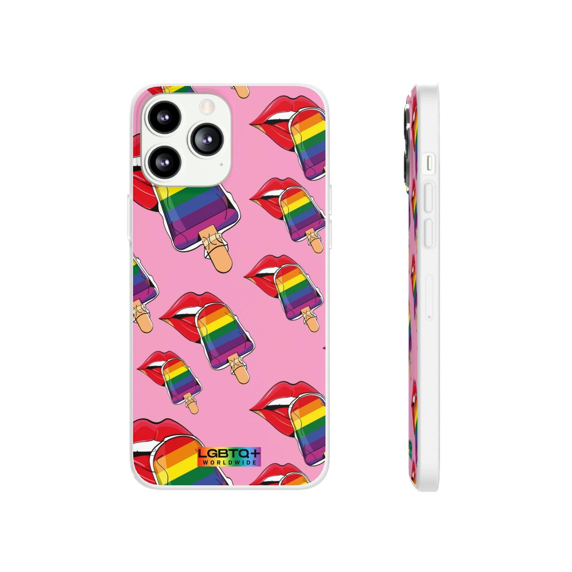 LGBTQWorldwide - ,,EIS" Flexible Handyhülle Accessories, Case, iPhone, iPhone Cases, Phone accessory, Phone Cases, Samsung Cases, silikon, Valentine's Day promotion lgbtq Bekleidung Accessoires unisex Zubehör