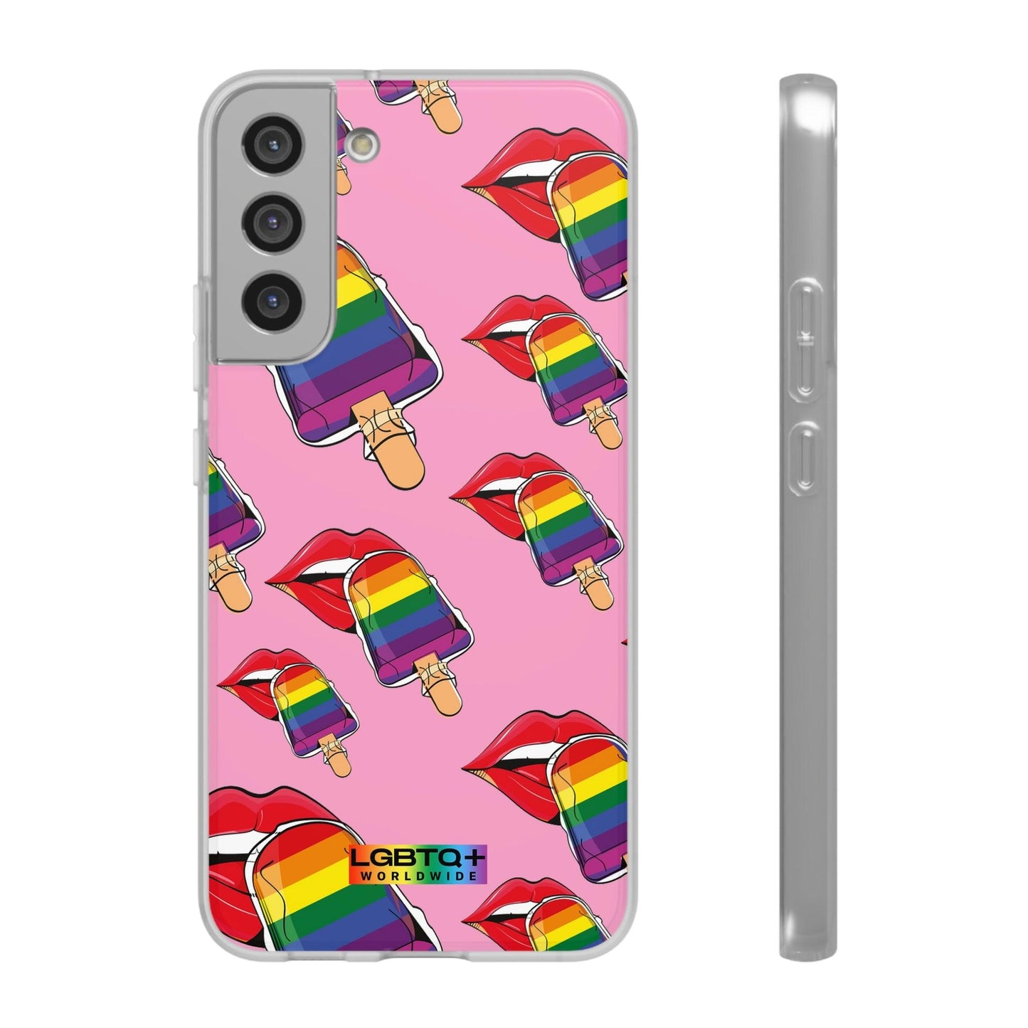 LGBTQWorldwide - ,,EIS" Flexible Handyhülle Accessories, Case, iPhone, iPhone Cases, Phone accessory, Phone Cases, Samsung Cases, silikon, Valentine's Day promotion lgbtq Bekleidung Accessoires unisex Zubehör