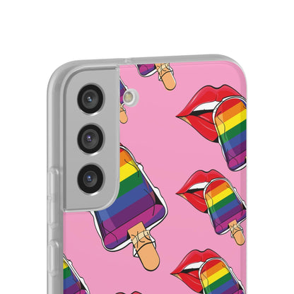 LGBTQWorldwide - ,,EIS" Flexible Handyhülle Accessories, Case, iPhone, iPhone Cases, Phone accessory, Phone Cases, Samsung Cases, silikon, Valentine's Day promotion lgbtq Bekleidung Accessoires unisex Zubehör