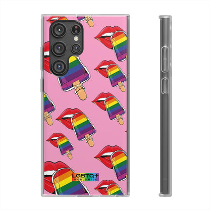 LGBTQWorldwide - ,,EIS" Flexible Handyhülle Accessories, Case, iPhone, iPhone Cases, Phone accessory, Phone Cases, Samsung Cases, silikon, Valentine's Day promotion lgbtq Bekleidung Accessoires unisex Zubehör