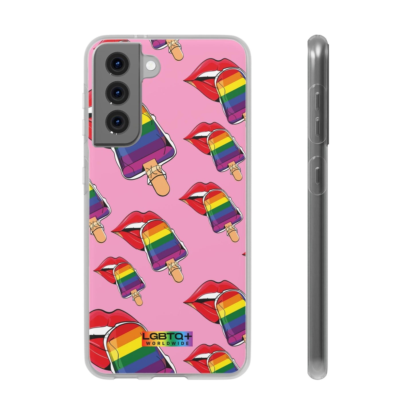 LGBTQWorldwide - ,,EIS" Flexible Handyhülle Accessories, Case, iPhone, iPhone Cases, Phone accessory, Phone Cases, Samsung Cases, silikon, Valentine's Day promotion lgbtq Bekleidung Accessoires unisex Zubehör