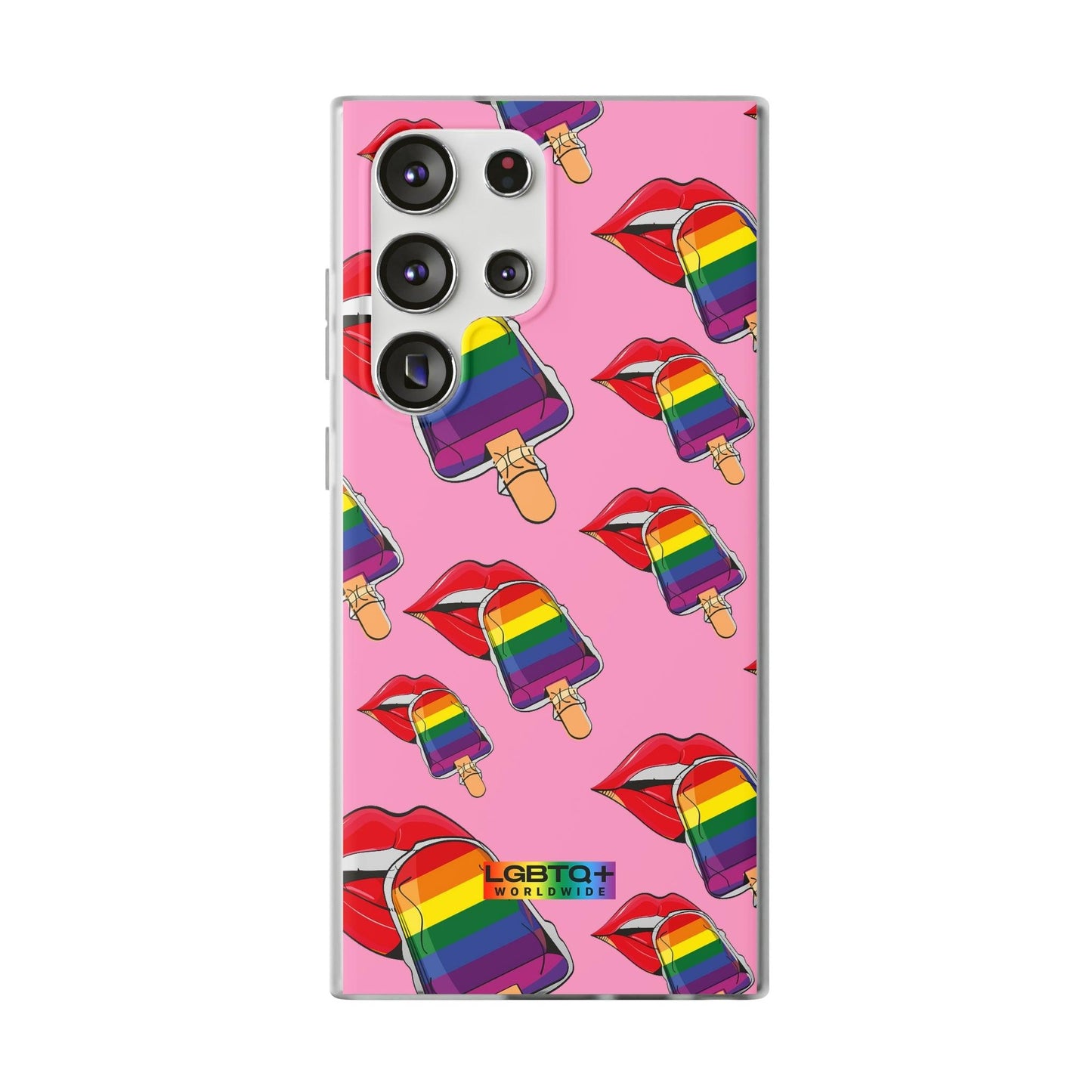 LGBTQWorldwide - ,,EIS" Flexible Handyhülle Accessories, Case, iPhone, iPhone Cases, Phone accessory, Phone Cases, Samsung Cases, silikon, Valentine's Day promotion lgbtq Bekleidung Accessoires unisex Zubehör