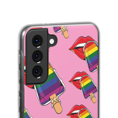 LGBTQWorldwide - ,,EIS" Flexible Handyhülle Accessories, Case, iPhone, iPhone Cases, Phone accessory, Phone Cases, Samsung Cases, silikon, Valentine's Day promotion lgbtq Bekleidung Accessoires unisex Zubehör