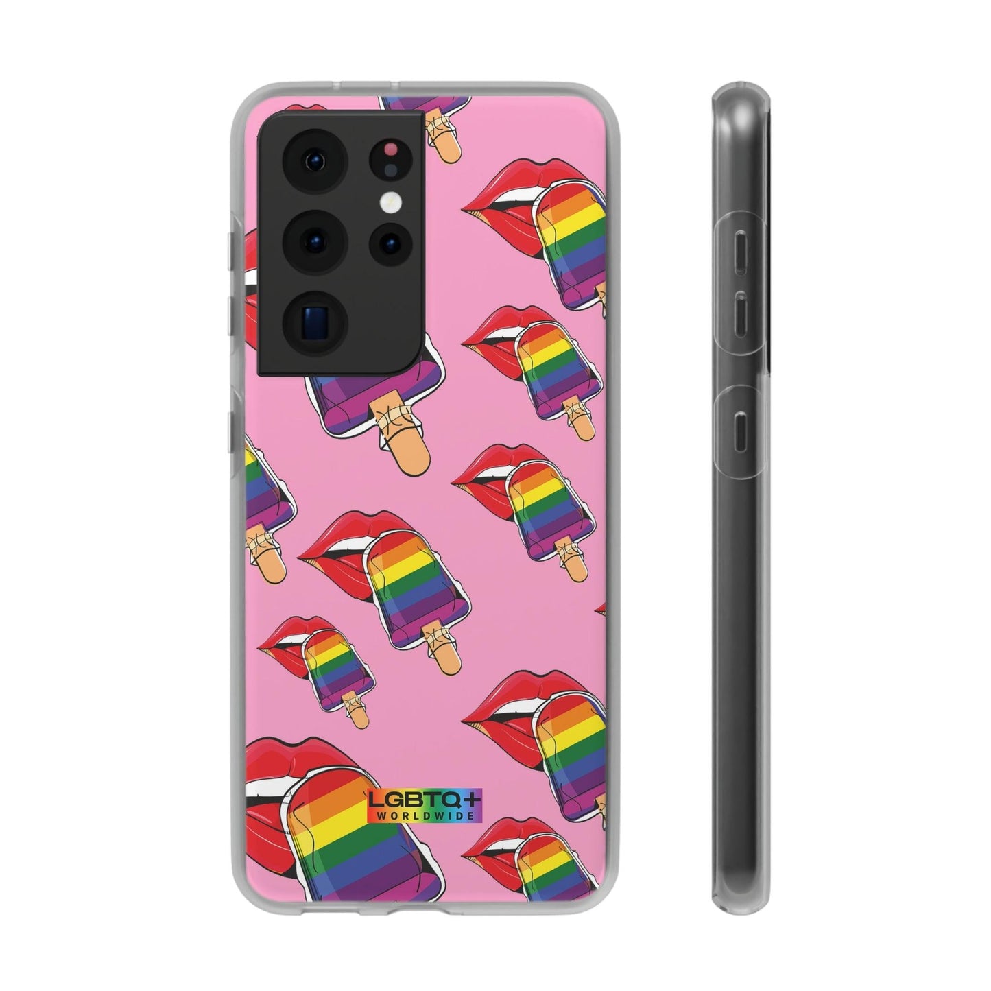 LGBTQWorldwide - ,,EIS" Flexible Handyhülle Accessories, Case, iPhone, iPhone Cases, Phone accessory, Phone Cases, Samsung Cases, silikon, Valentine's Day promotion lgbtq Bekleidung Accessoires unisex Zubehör