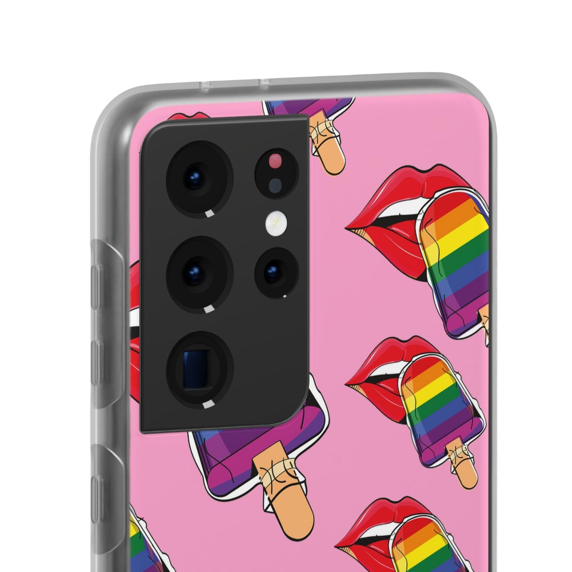 LGBTQWorldwide - ,,EIS" Flexible Handyhülle Accessories, Case, iPhone, iPhone Cases, Phone accessory, Phone Cases, Samsung Cases, silikon, Valentine's Day promotion lgbtq Bekleidung Accessoires unisex Zubehör