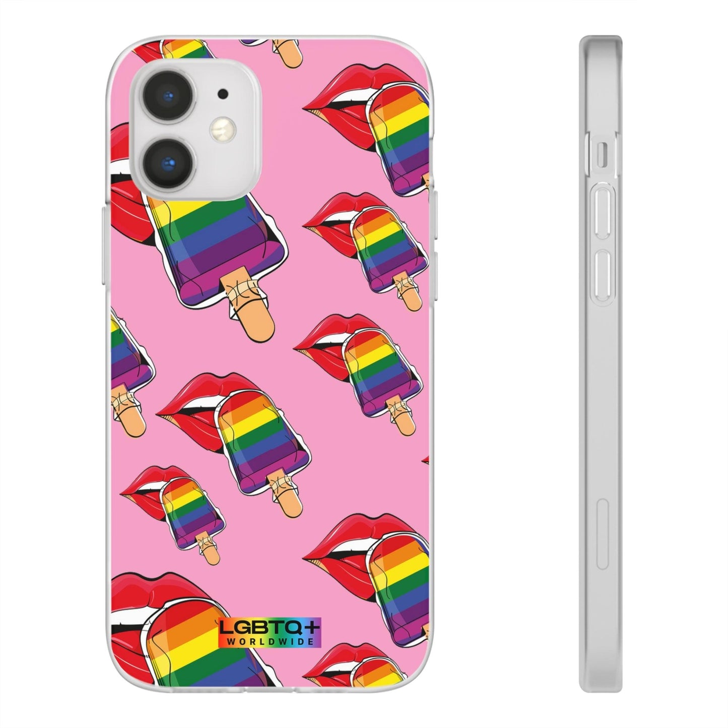 LGBTQWorldwide - ,,EIS" Flexible Handyhülle Accessories, Case, iPhone, iPhone Cases, Phone accessory, Phone Cases, Samsung Cases, silikon, Valentine's Day promotion lgbtq Bekleidung Accessoires unisex Zubehör