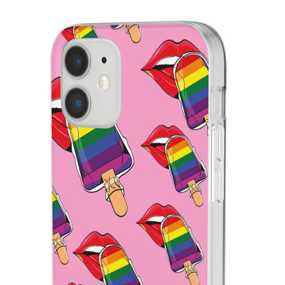 LGBTQWorldwide - ,,EIS" Flexible Handyhülle Accessories, Case, iPhone, iPhone Cases, Phone accessory, Phone Cases, Samsung Cases, silikon, Valentine's Day promotion lgbtq Bekleidung Accessoires unisex Zubehör