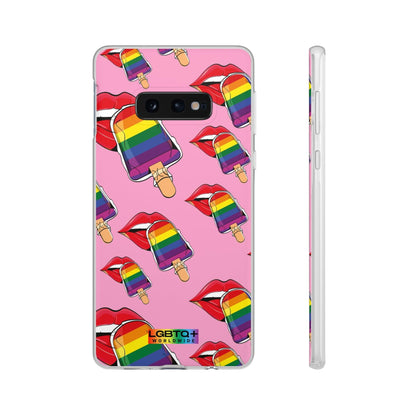 LGBTQWorldwide - ,,EIS" Flexible Handyhülle Accessories, Case, iPhone, iPhone Cases, Phone accessory, Phone Cases, Samsung Cases, silikon, Valentine's Day promotion lgbtq Bekleidung Accessoires unisex Zubehör