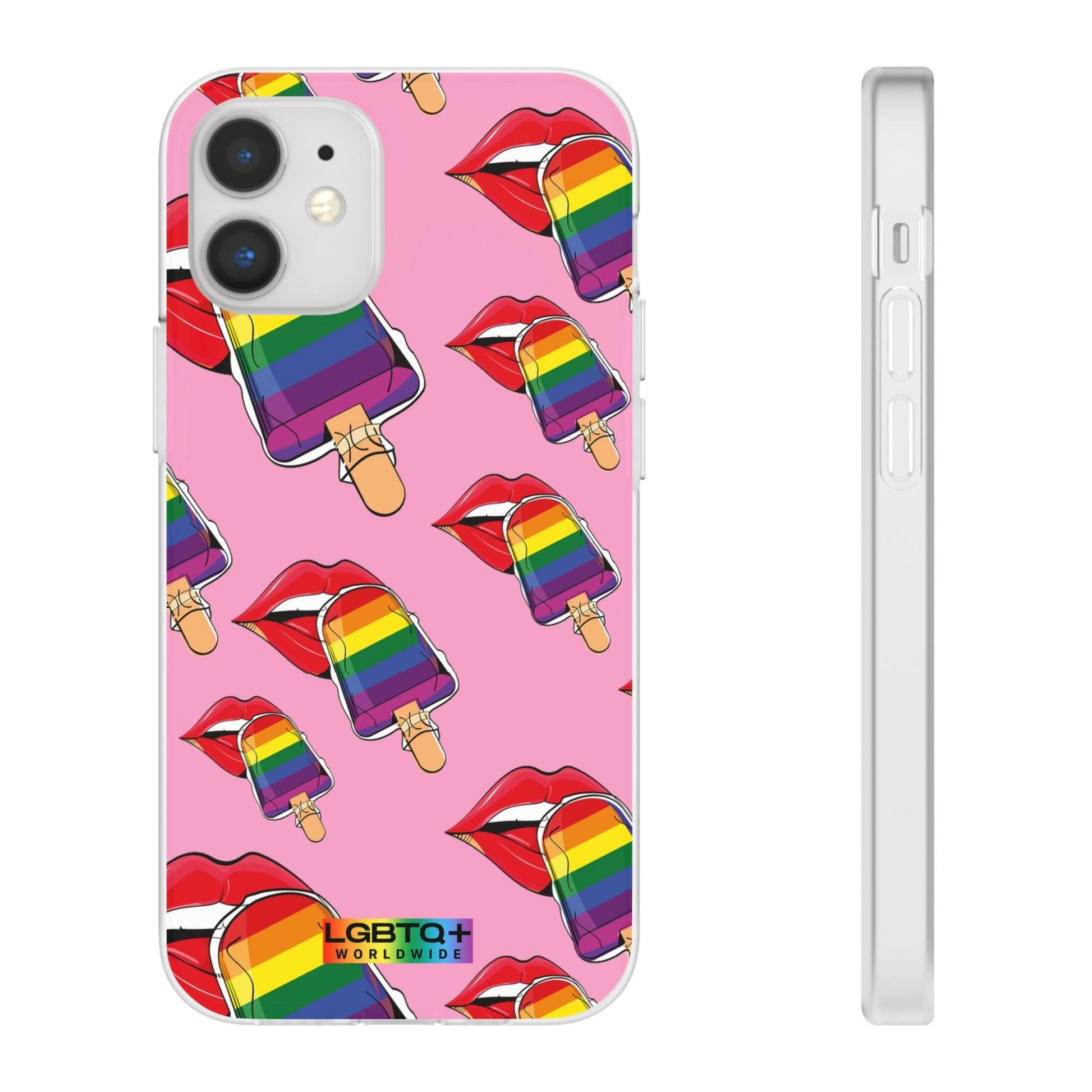 LGBTQWorldwide - ,,EIS" Flexible Handyhülle Accessories, Case, iPhone, iPhone Cases, Phone accessory, Phone Cases, Samsung Cases, silikon, Valentine's Day promotion lgbtq Bekleidung Accessoires unisex Zubehör