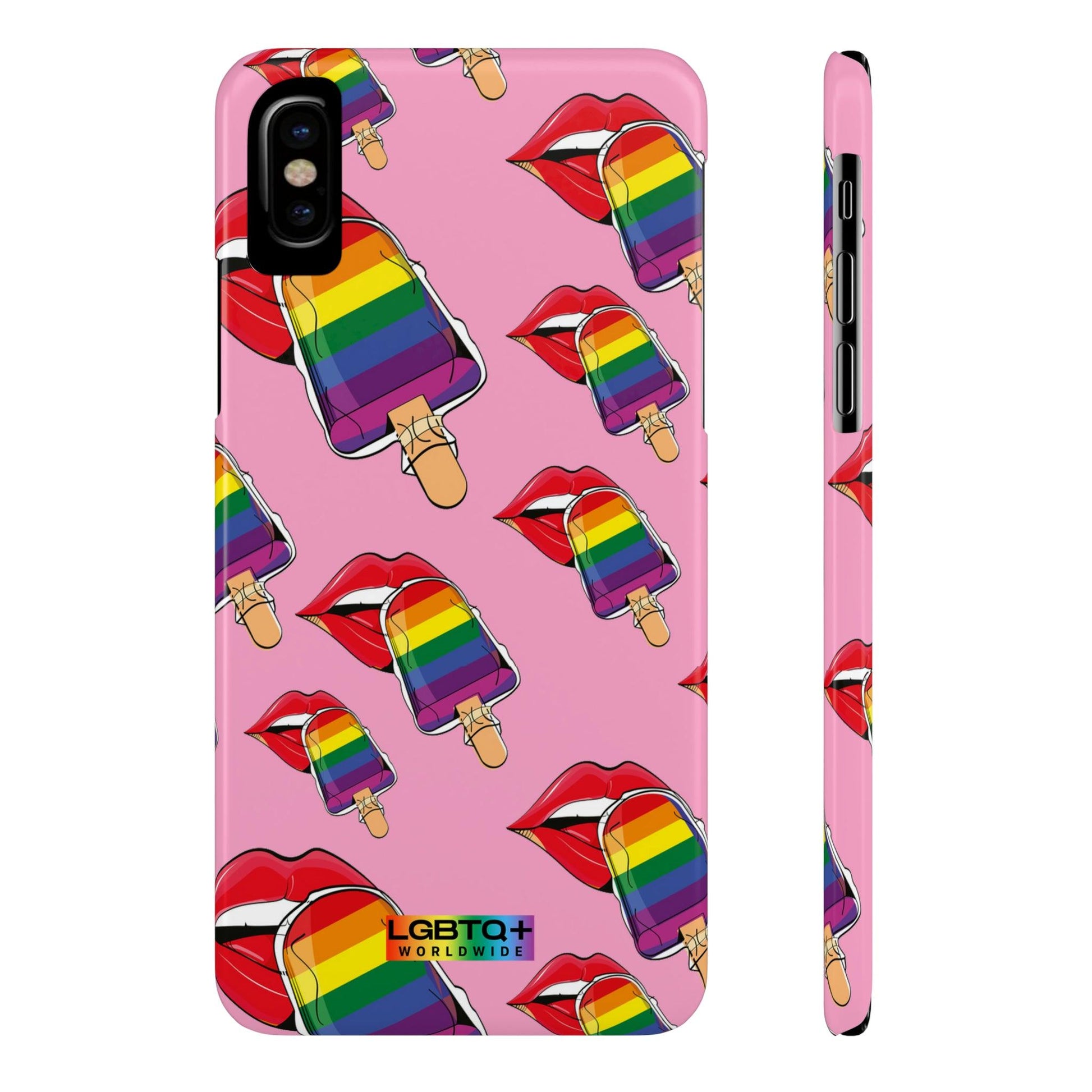 LGBTQWorldwide - ,,EIS" Handyhülle Accessories, Back-to-School, card, Glossy, iPhone, iPhone Cases, Phone accessory, Phone Cases, Samsung Cases, Slim lgbtq Bekleidung Accessoires unisex Zubehör