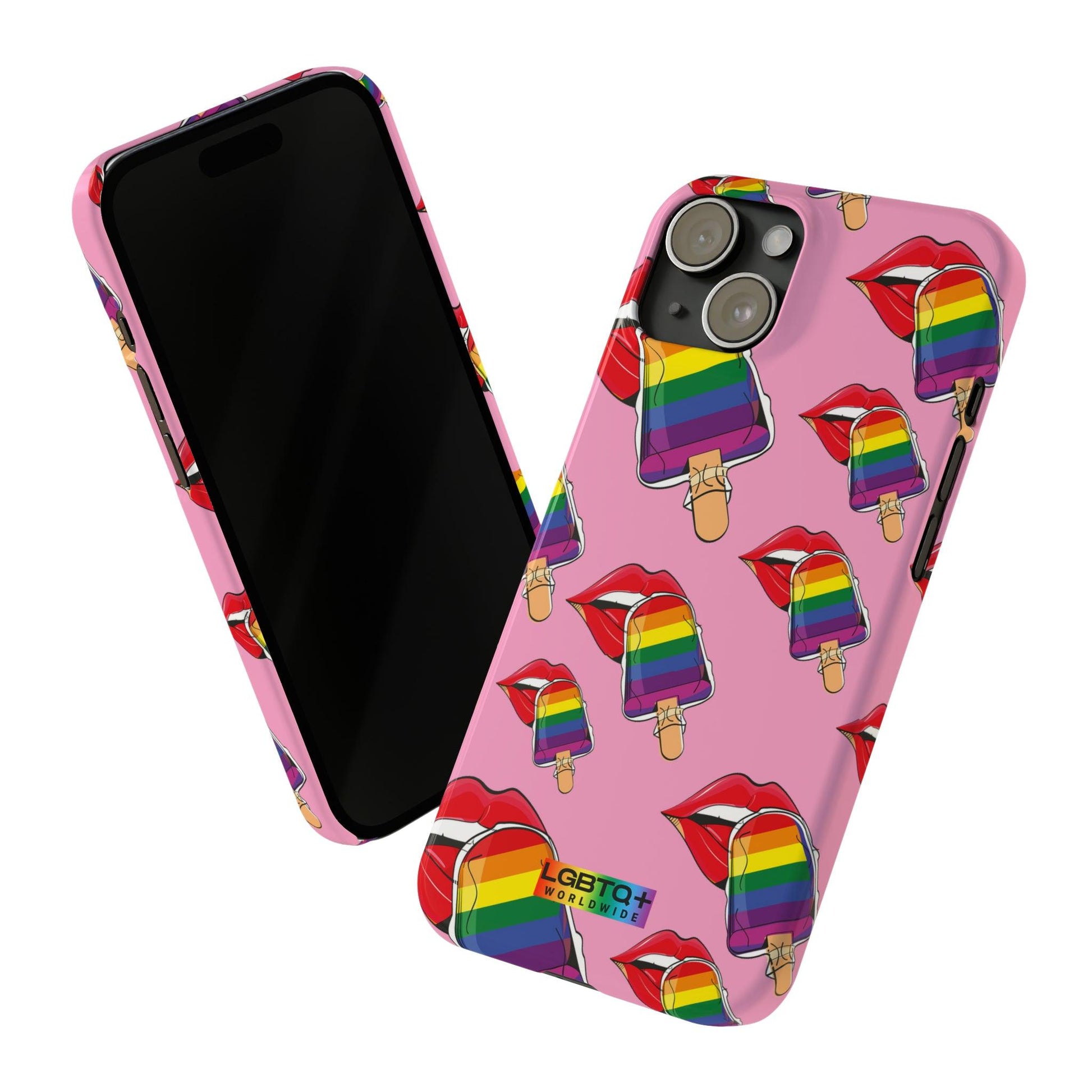 LGBTQWorldwide - ,,EIS" Handyhülle Accessories, Back-to-School, card, Glossy, iPhone, iPhone Cases, Phone accessory, Phone Cases, Samsung Cases, Slim lgbtq Bekleidung Accessoires unisex Zubehör