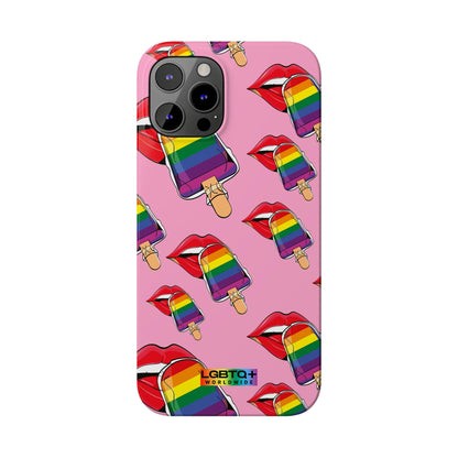 LGBTQWorldwide - ,,EIS" Handyhülle Accessories, Back-to-School, card, Glossy, iPhone, iPhone Cases, Phone accessory, Phone Cases, Samsung Cases, Slim lgbtq Bekleidung Accessoires unisex Zubehör