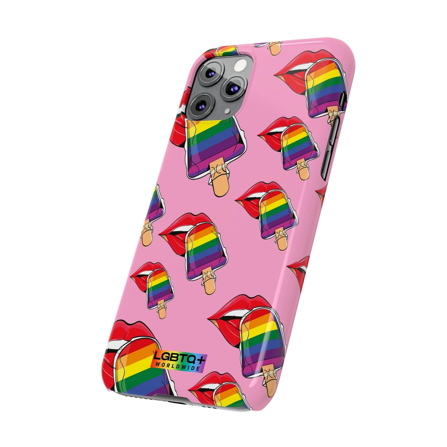 LGBTQWorldwide - ,,EIS" Handyhülle Accessories, Back-to-School, card, Glossy, iPhone, iPhone Cases, Phone accessory, Phone Cases, Samsung Cases, Slim lgbtq Bekleidung Accessoires unisex Zubehör