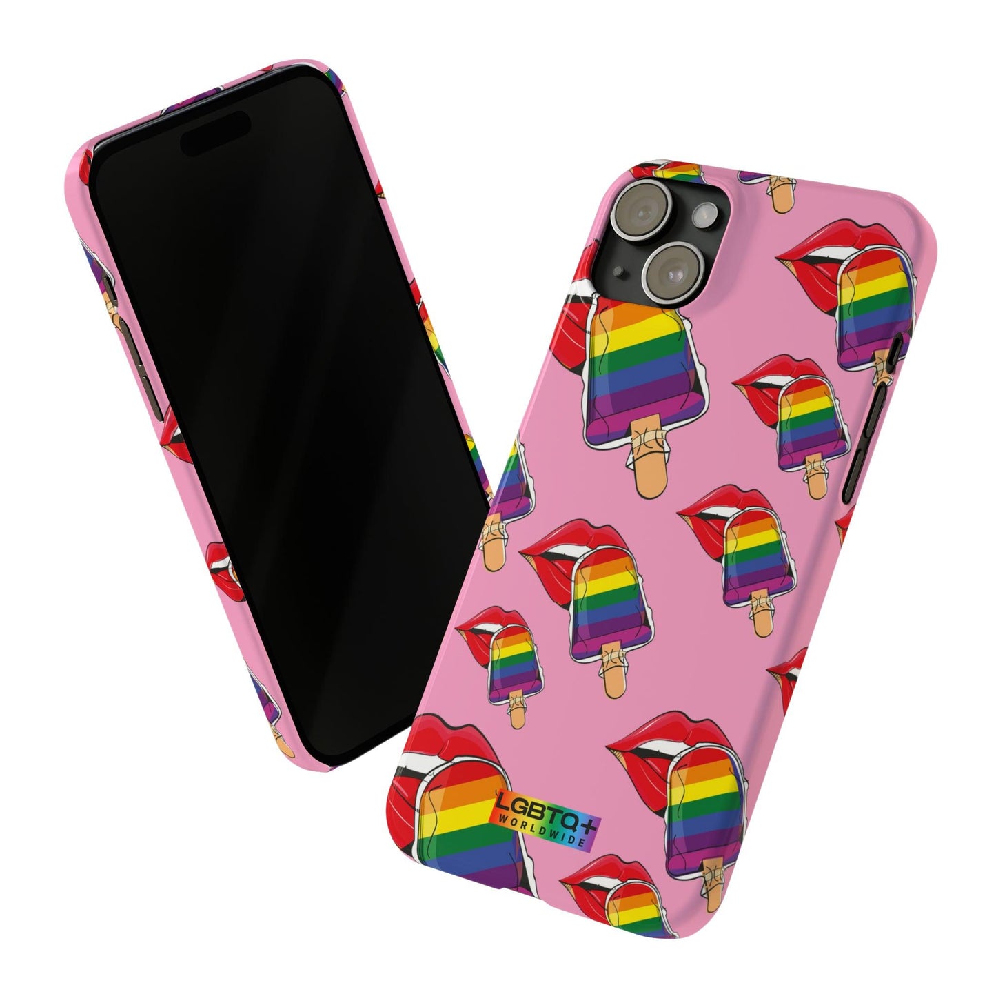 LGBTQWorldwide - ,,EIS" Handyhülle Accessories, Back-to-School, card, Glossy, iPhone, iPhone Cases, Phone accessory, Phone Cases, Samsung Cases, Slim lgbtq Bekleidung Accessoires unisex Zubehör