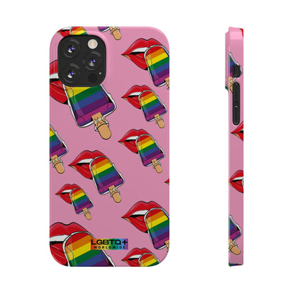 LGBTQWorldwide - ,,EIS" Handyhülle Accessories, Back-to-School, card, Glossy, iPhone, iPhone Cases, Phone accessory, Phone Cases, Samsung Cases, Slim lgbtq Bekleidung Accessoires unisex Zubehör